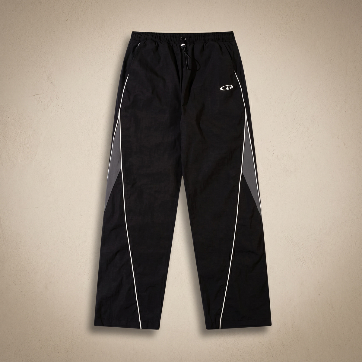 Unisex vintage polyesterové tepláky | Klasické pohodlné sportovní kalhoty