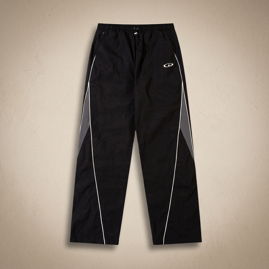 Unisex vintage polyesterové tepláky | Klasické pohodlné sportovní kalhoty