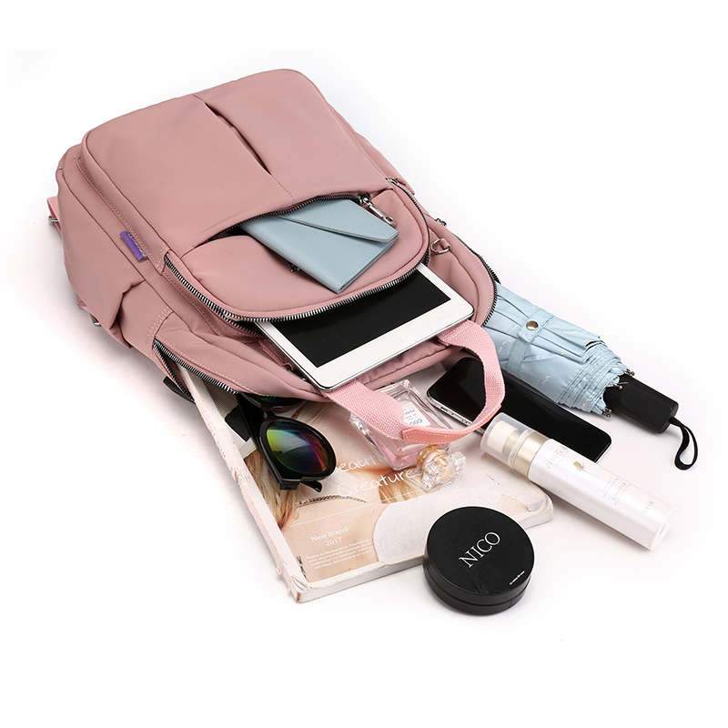 Unisex voděodolný batoh proti krádeži s USB nabíjením