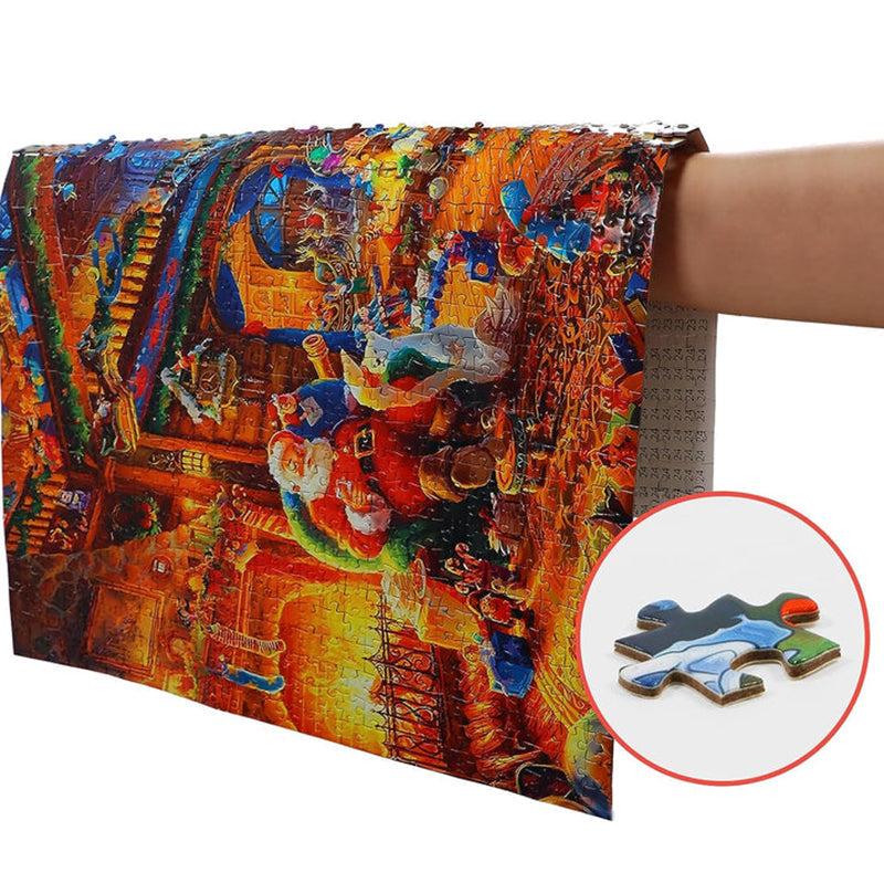 Vánoční puzzle adventní kalendář – 24 dní odpočítávání