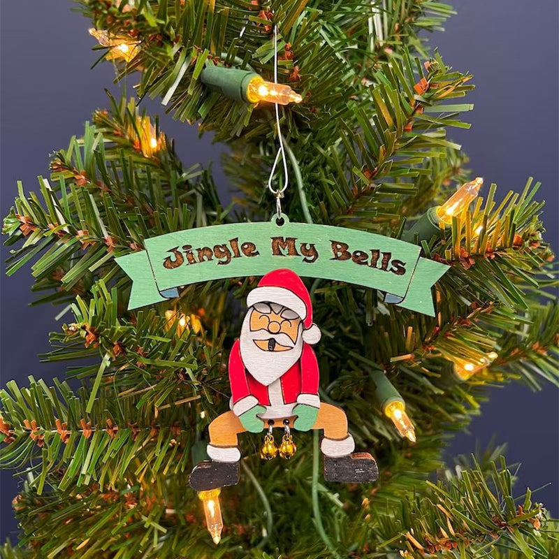 Vánoční závěsná ozdoba se zvonečky