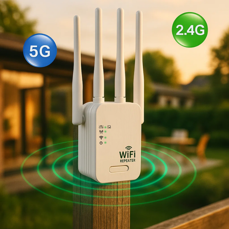 Venkovní prodlužovač WiFi signálu – zesílení signálu až na 1200 Mb/s
