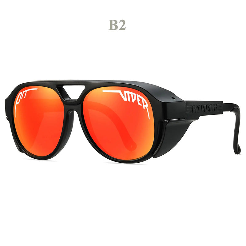 Větruodolné motorkářské sluneční brýle Viper s UV400