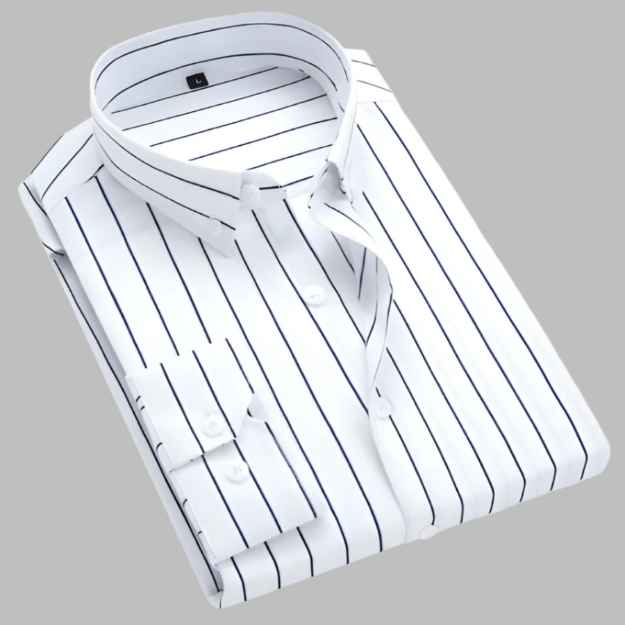 Všestranná pruhovaná košile s límcem button-down
