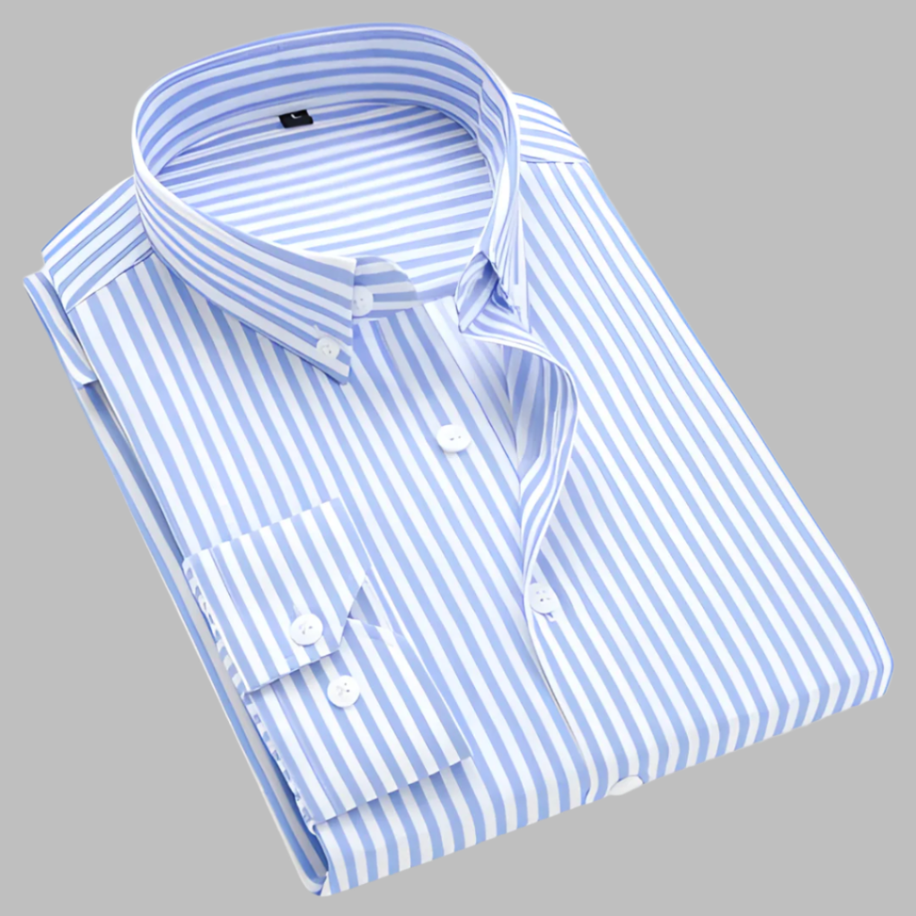 Všestranná pruhovaná košile s límcem button-down