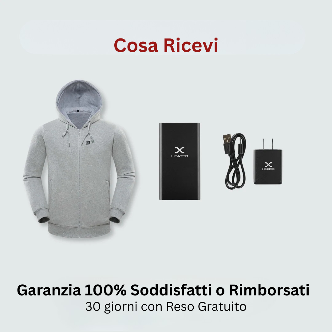 Vyhřívaná mikina