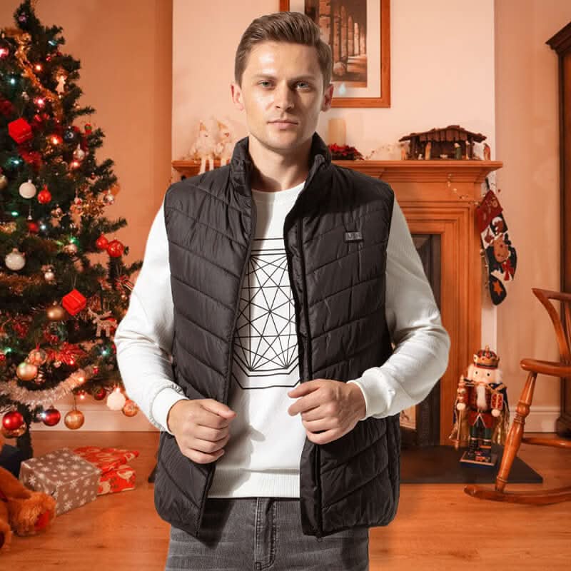 Vyhřívaná vesty s 13 topnými zónami pro chladné dny