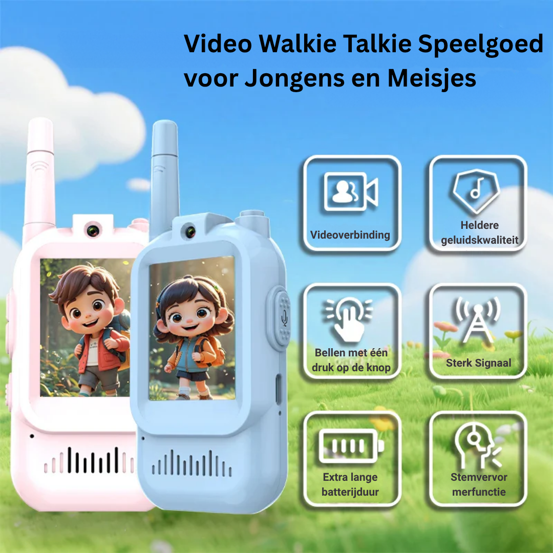 Vysílačky - dětská videokomunikační sada