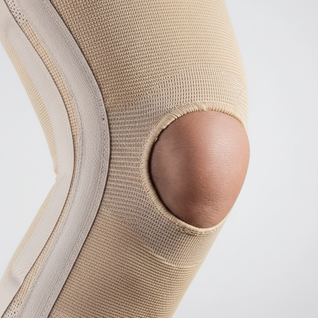 Vysoce elastická pletená bandáž na koleno FlexiGuard