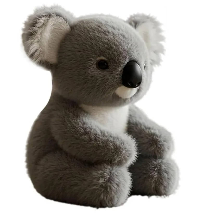 Zatížená plyšová koala z měkkého plyše – pohodlná plyšová hračka