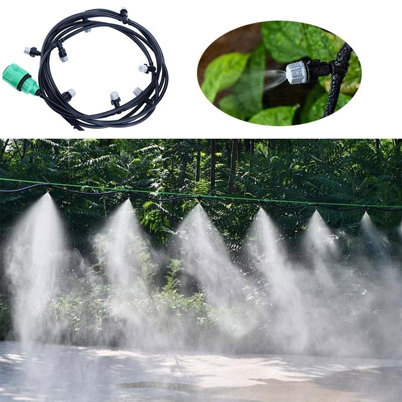 Zavlažovací rozstřikovací systém - 10m DIY sada pro kapkovou závlahu a mlžení