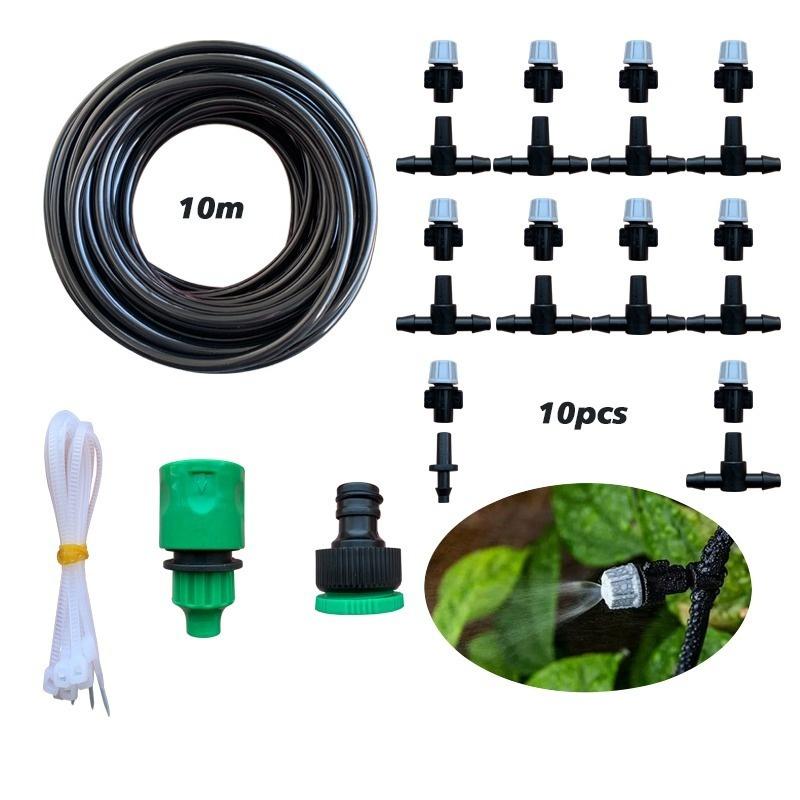 Zavlažovací rozstřikovací systém - 10m DIY sada pro kapkovou závlahu a mlžení