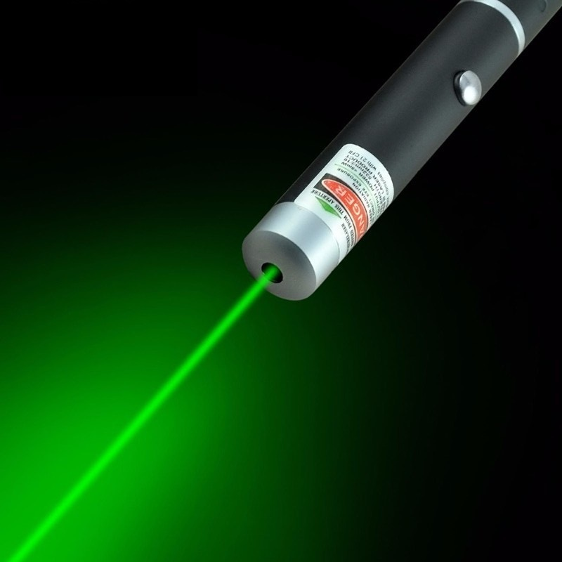 Zelené laserové ukazovátko