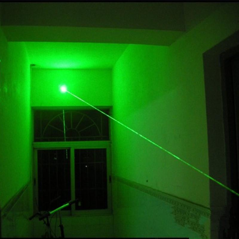 Zelené laserové ukazovátko