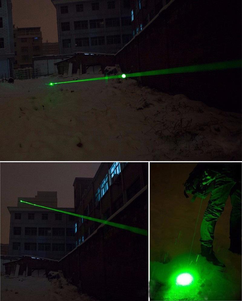 Zelené laserové ukazovátko